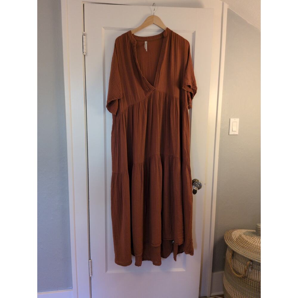 Anthropologie Kallie maxi dress 1x